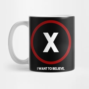 The X Files Logo T-Shirt Mug